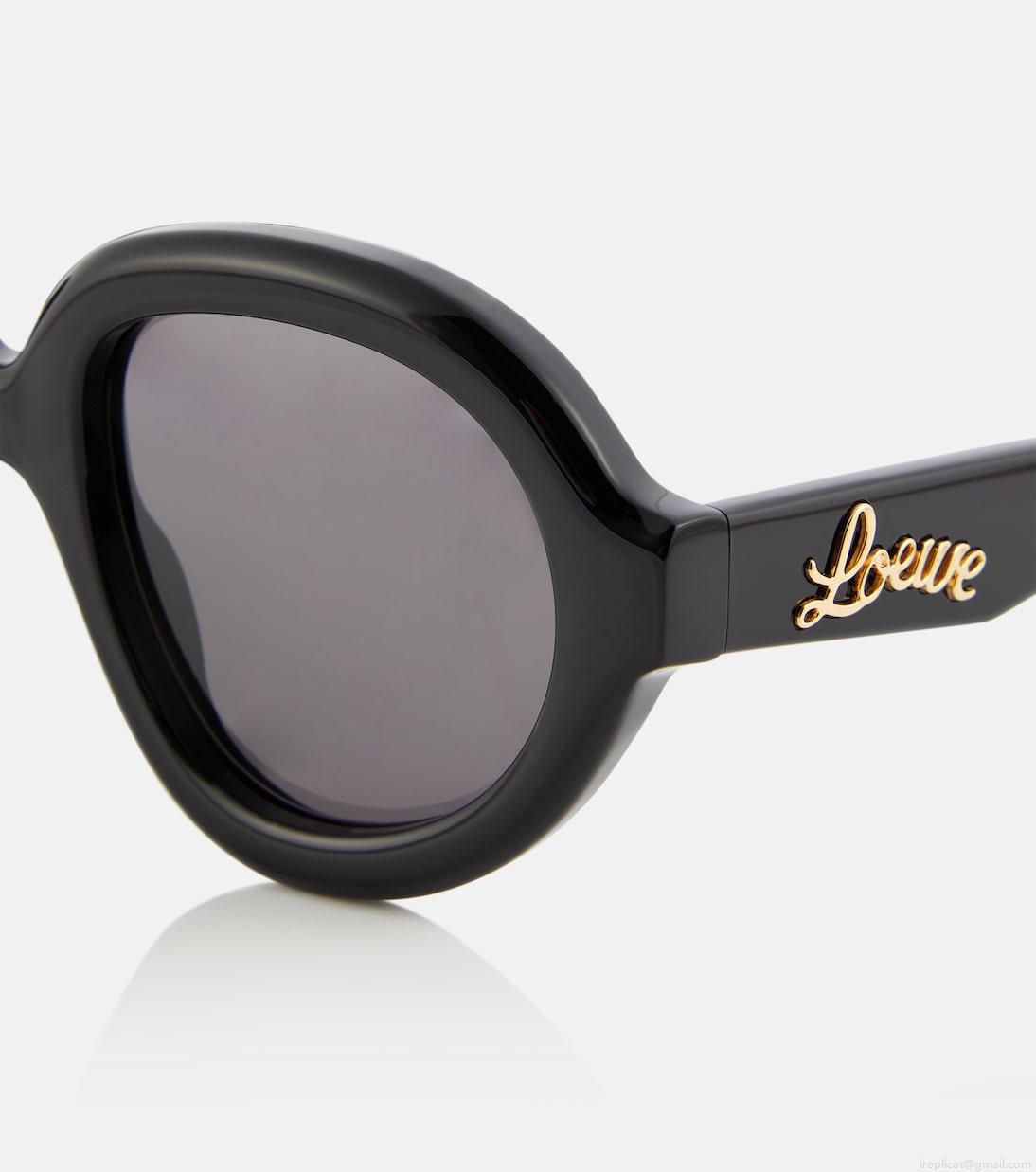 LoeweRound acetate sunglasses