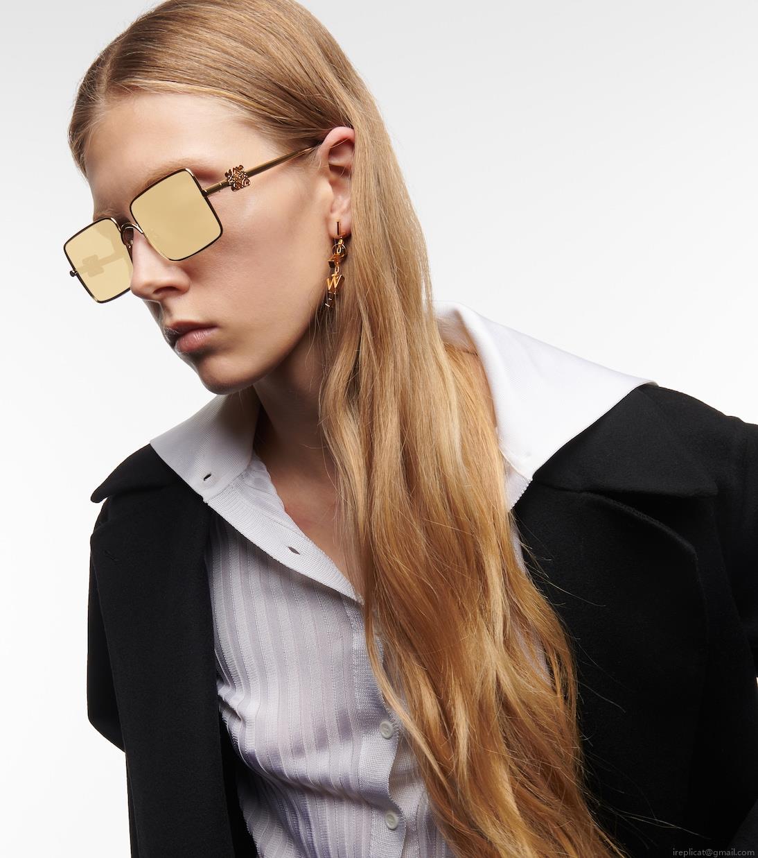 LoeweAnagram square sunglasses