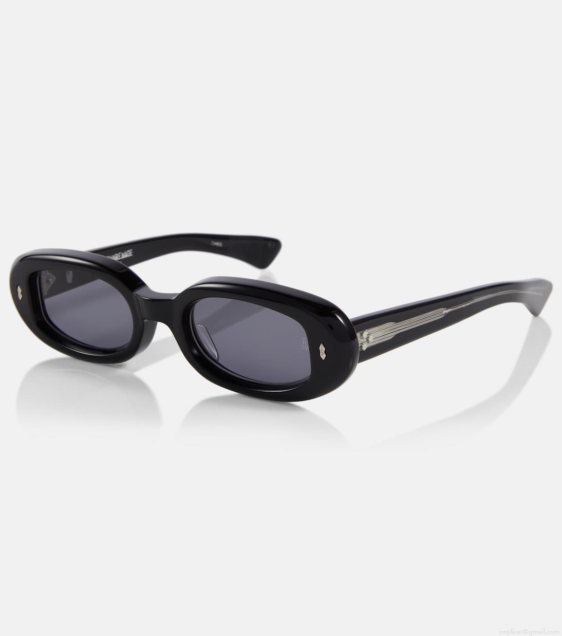 Jacques Marie MageBesset oval sunglasses