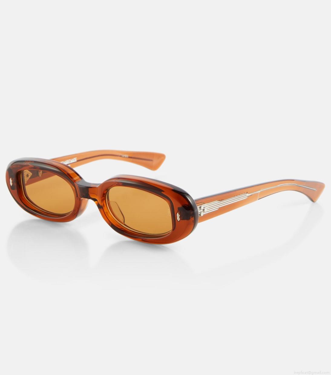 Jacques Marie MageBesset oval sunglasses