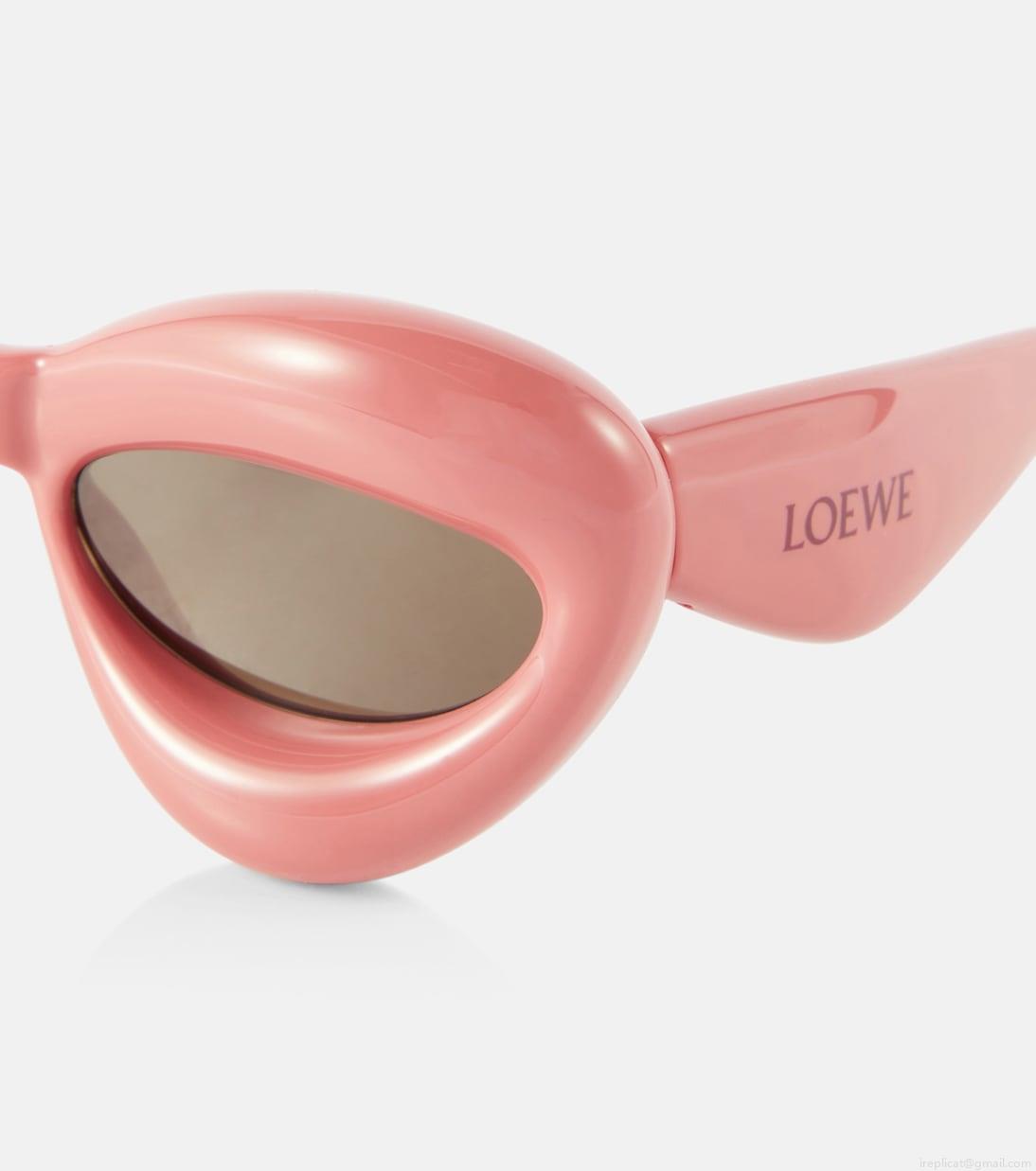 LoeweInflated cat-eye sunglasses