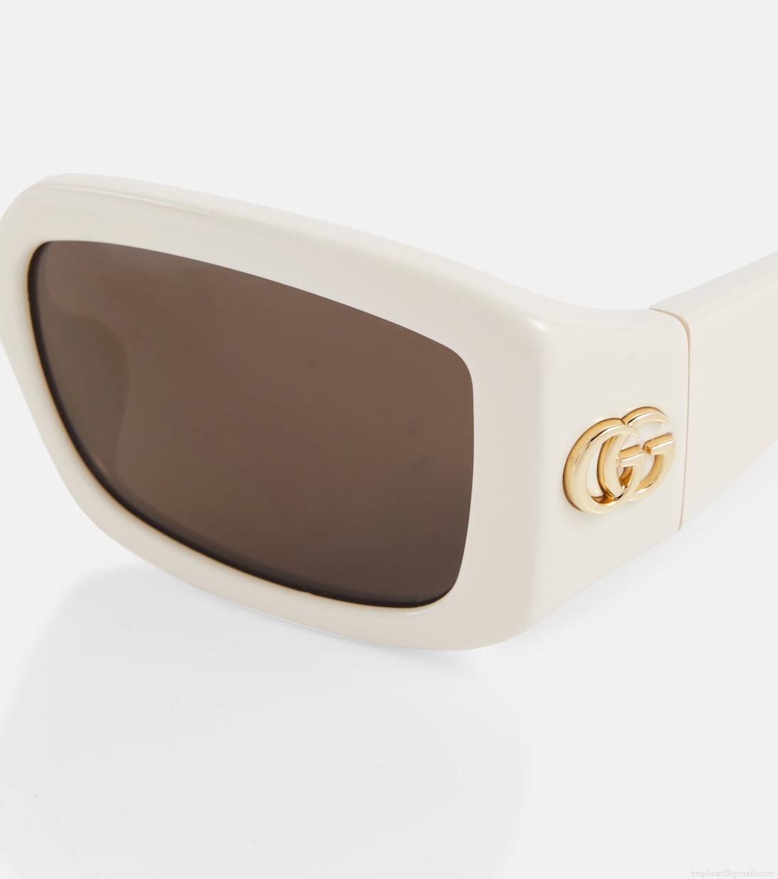 GucciDouble G rectangular sunglasses