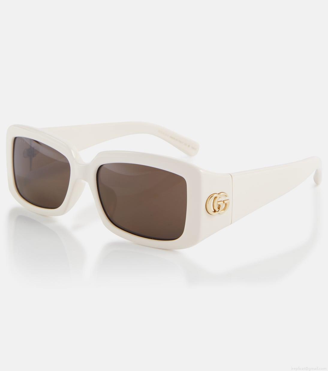 GucciDouble G rectangular sunglasses