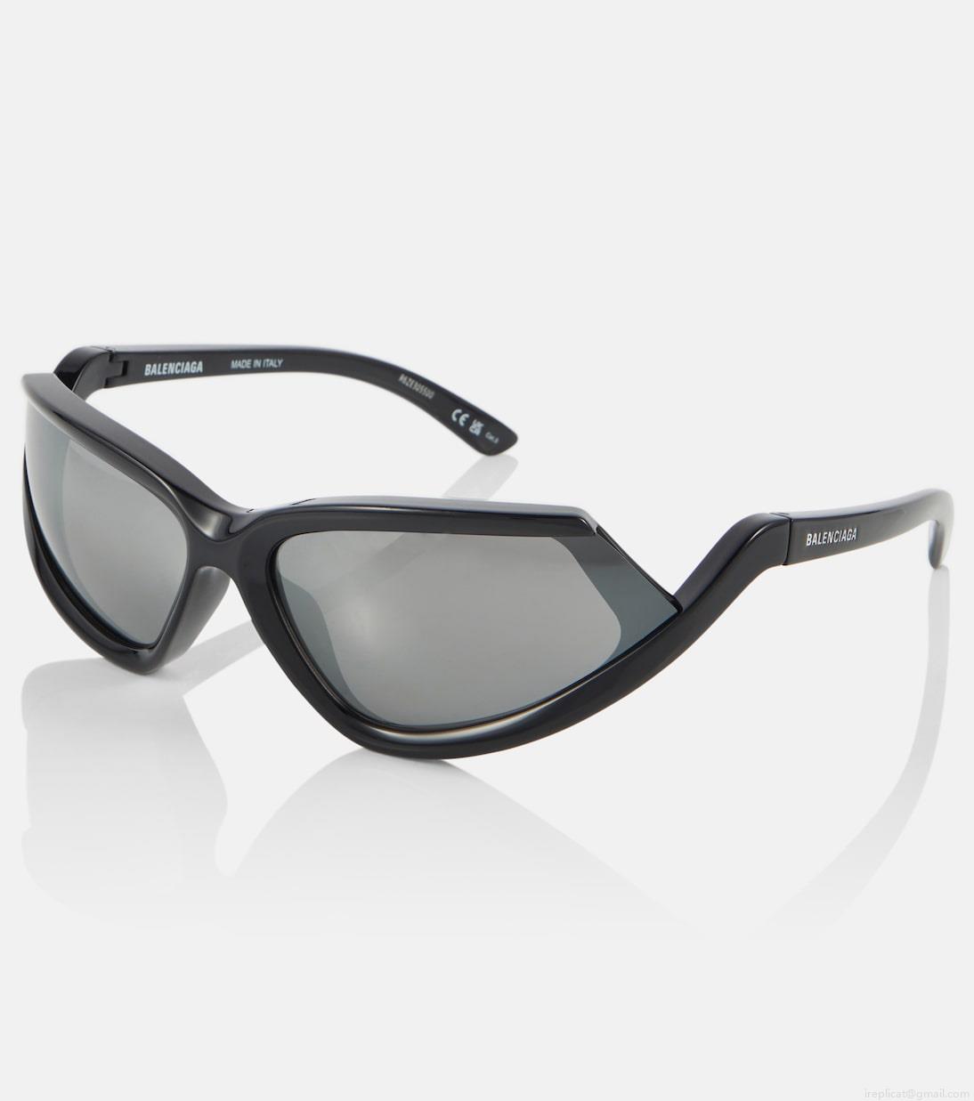 BalenciagaSide Xpander oval sunglasses