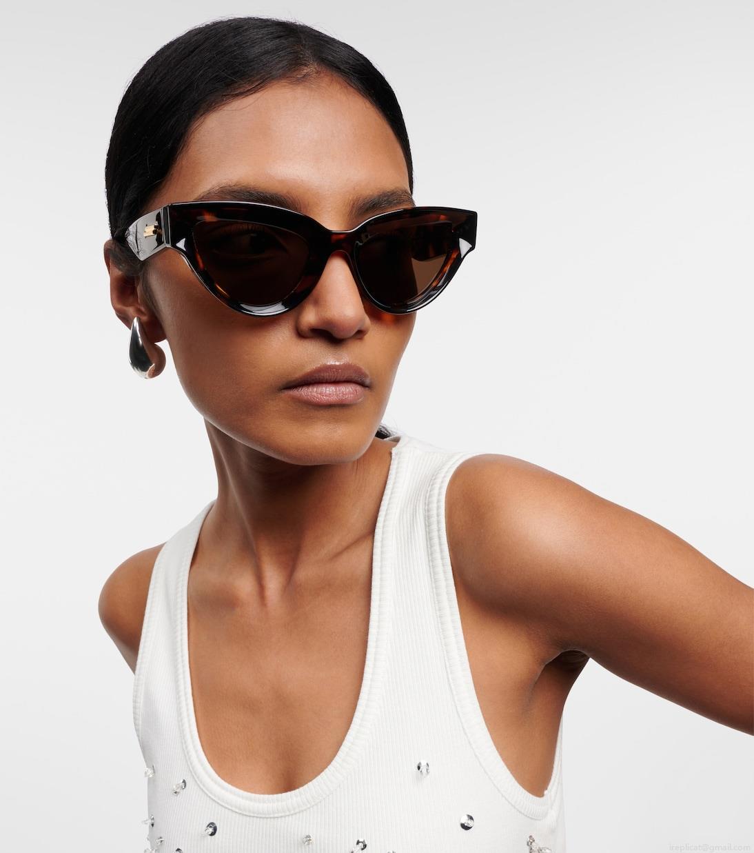 Bottega VenetaCat-eye sunglasses