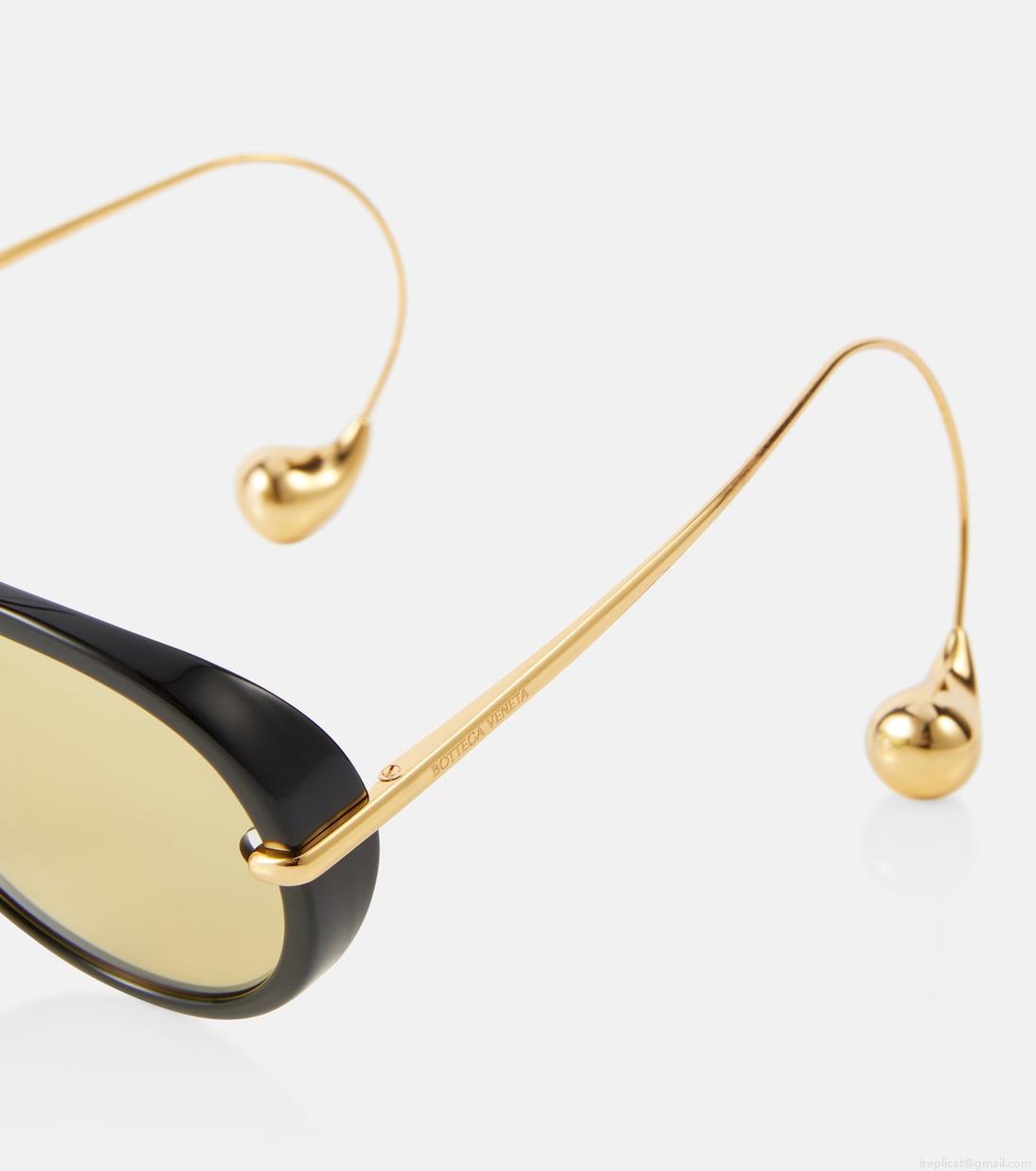 Bottega VenetaDrop aviator sunglasses