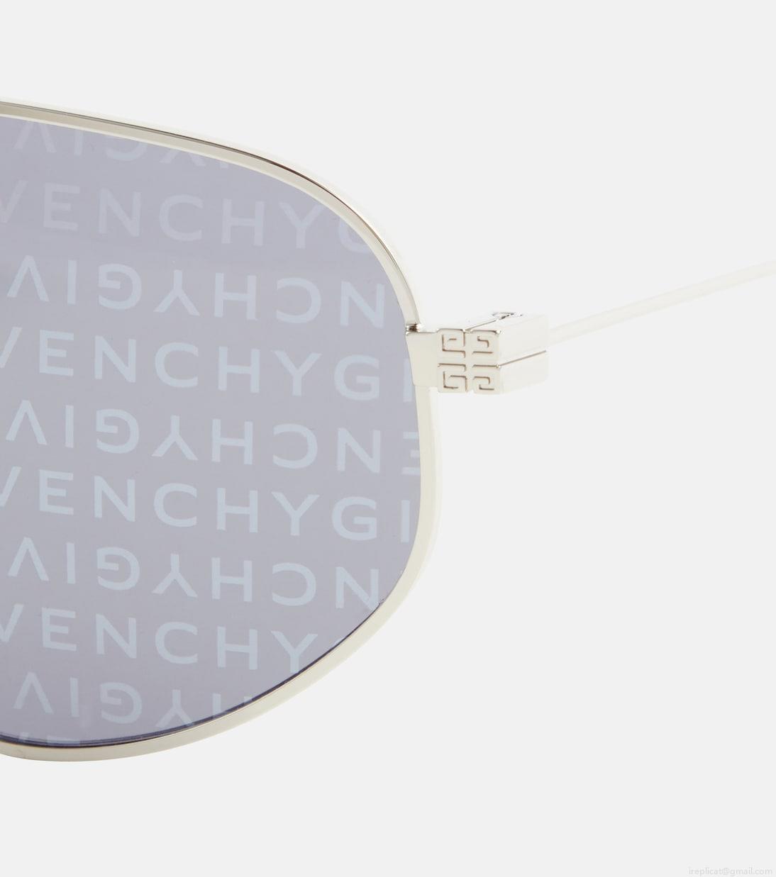 GivenchyGvspeed logo aviator sunglasses