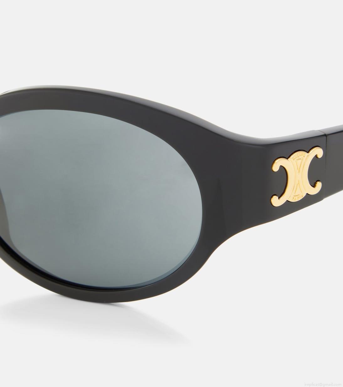 Celine EyewearTriomphe oval sunglasses