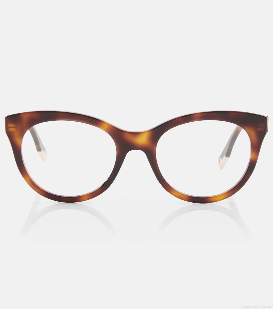 FendiFendi Way Oval glasses