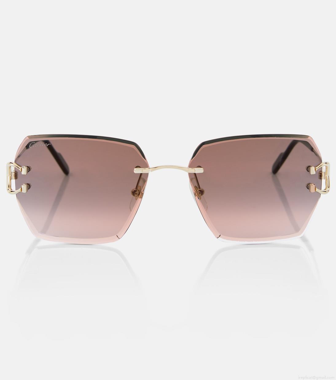 Cartier Eyewear CollectionSignature C de Cartier square sunglasses