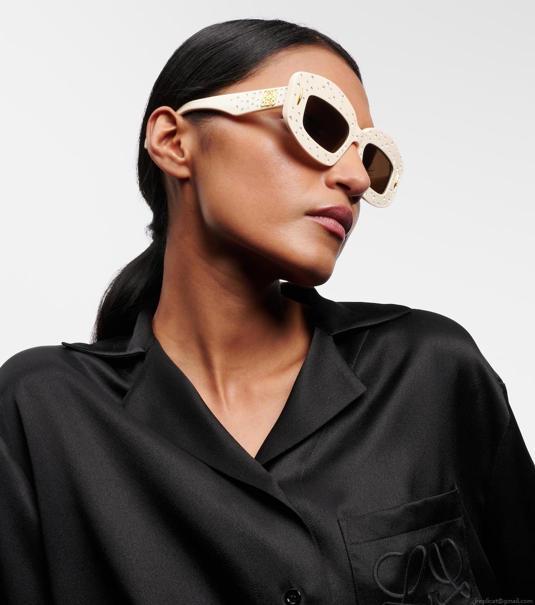 LoeweScreen embellished square sunglasses