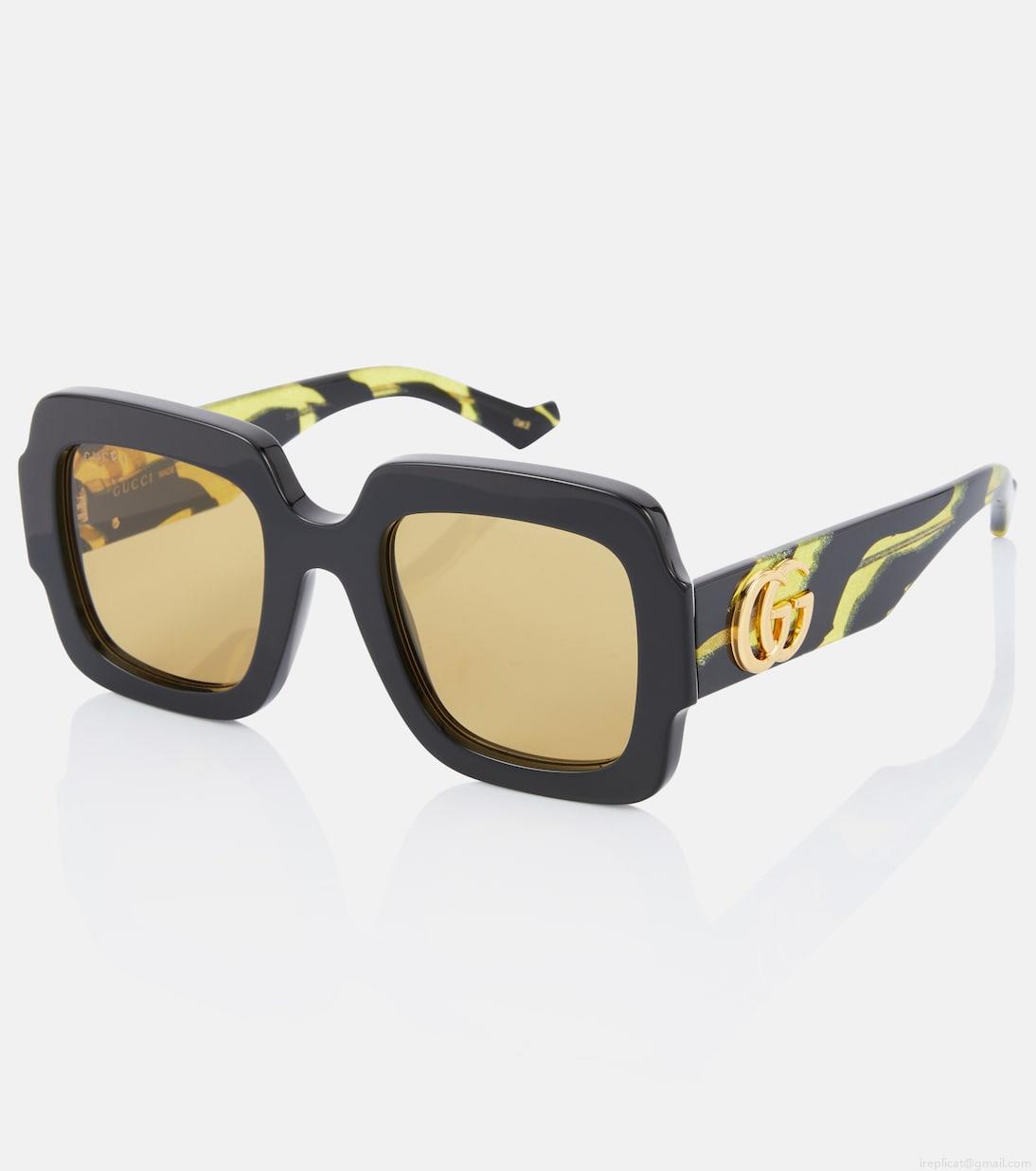 GucciDouble G square sunglasses