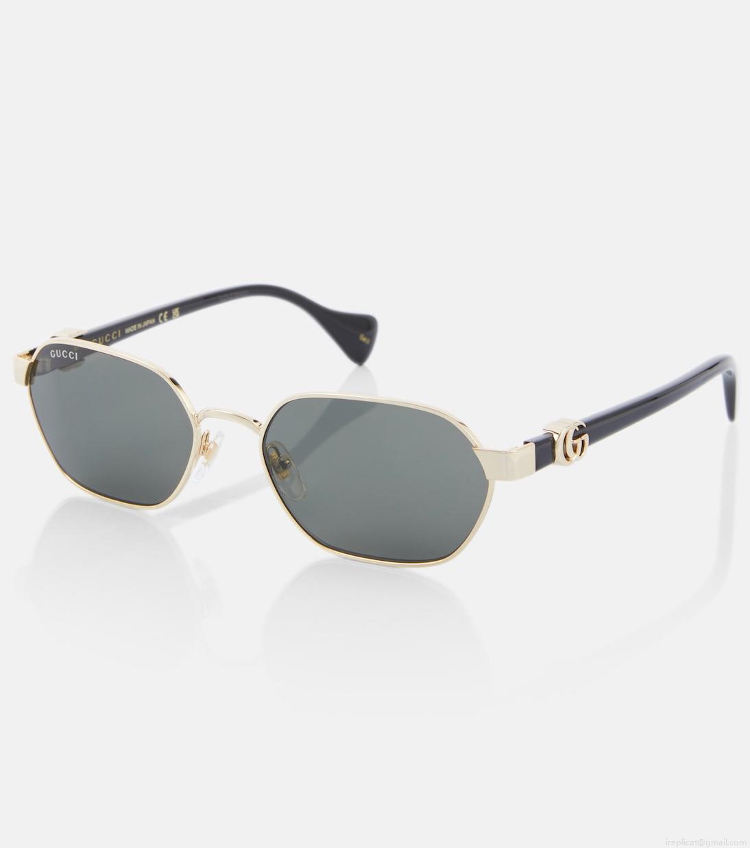 GucciDouble G round sunglasses