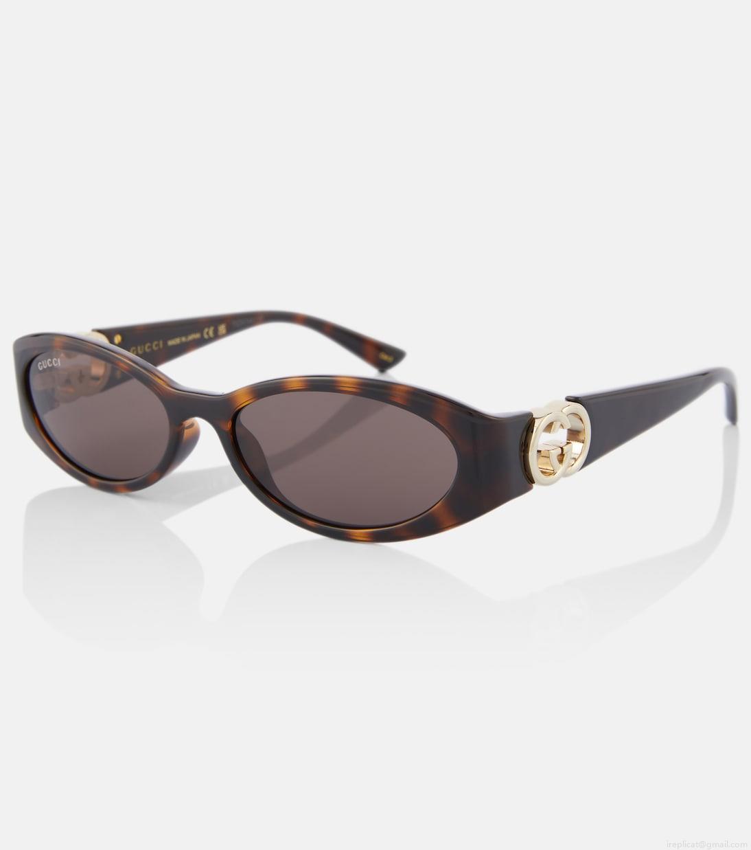 GucciInterlocking G oval sunglasses