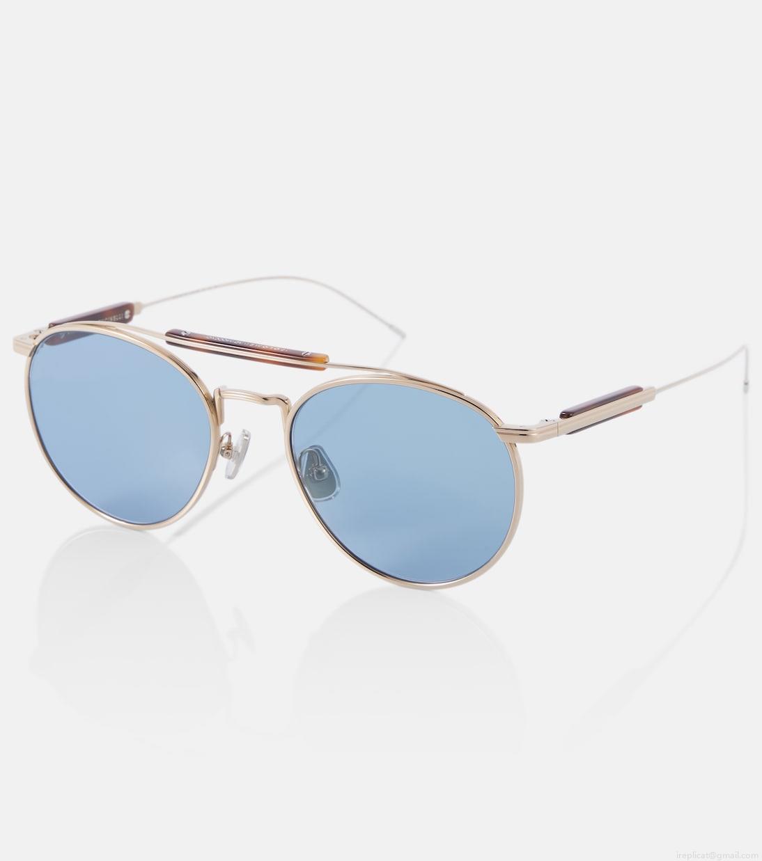 Brunello CucinelliRound sunglasses