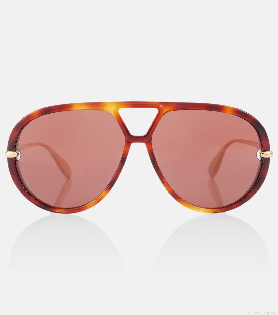 Bottega VenetaDrop aviator sunglasses