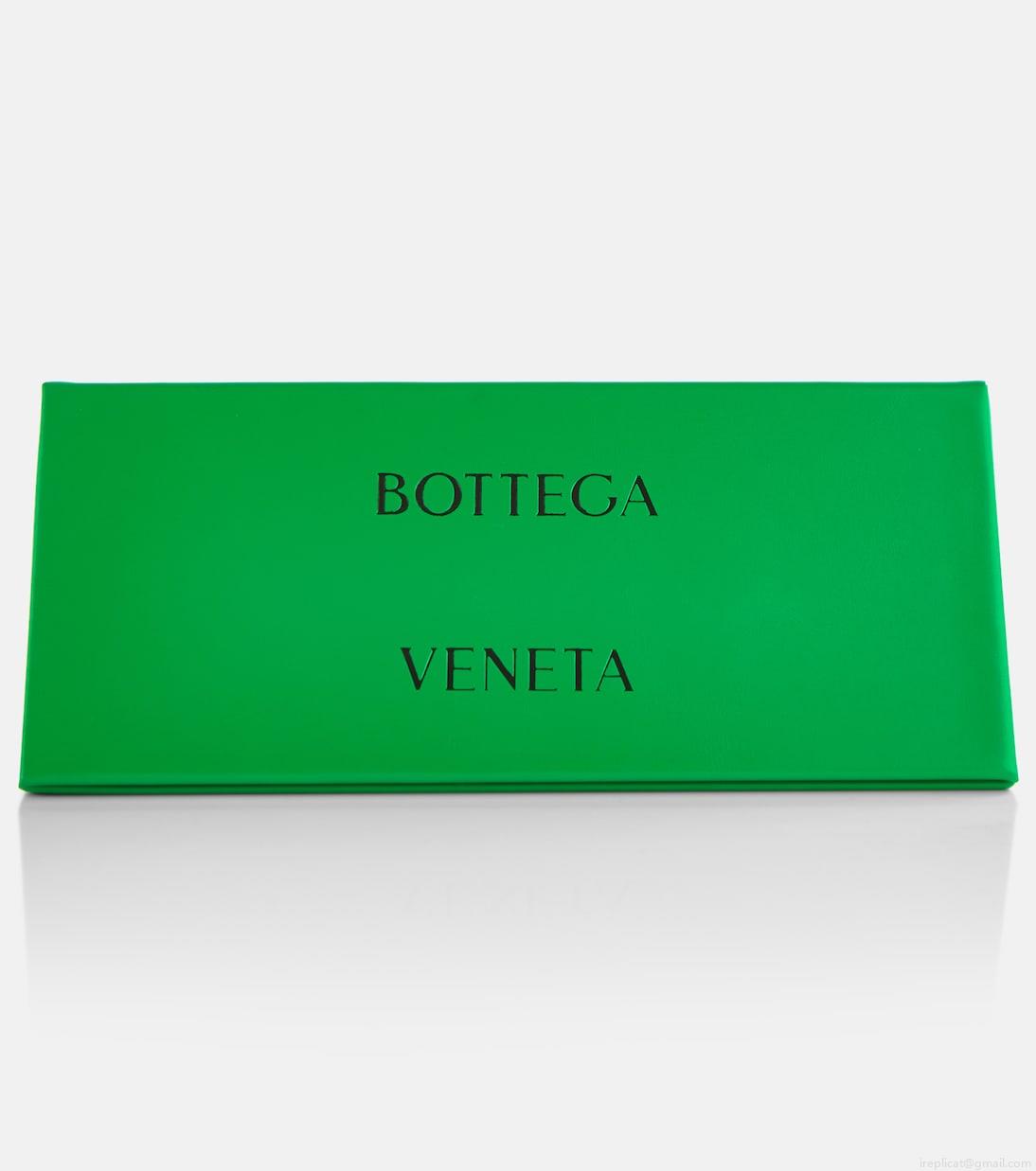 Bottega VenetaFuturistic shield sunglasses