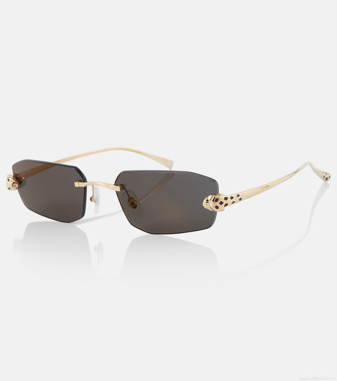 Cartier Eyewear CollectionPanthère de Cartier rectangular sunglasses