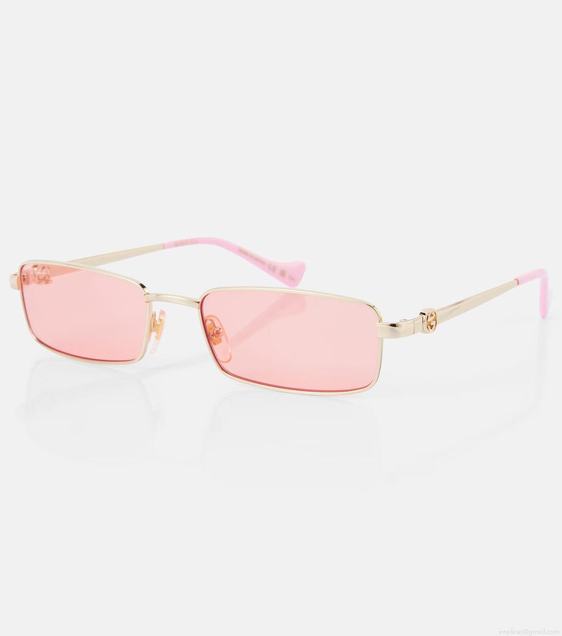 GucciCut Out rectangular sunglasses