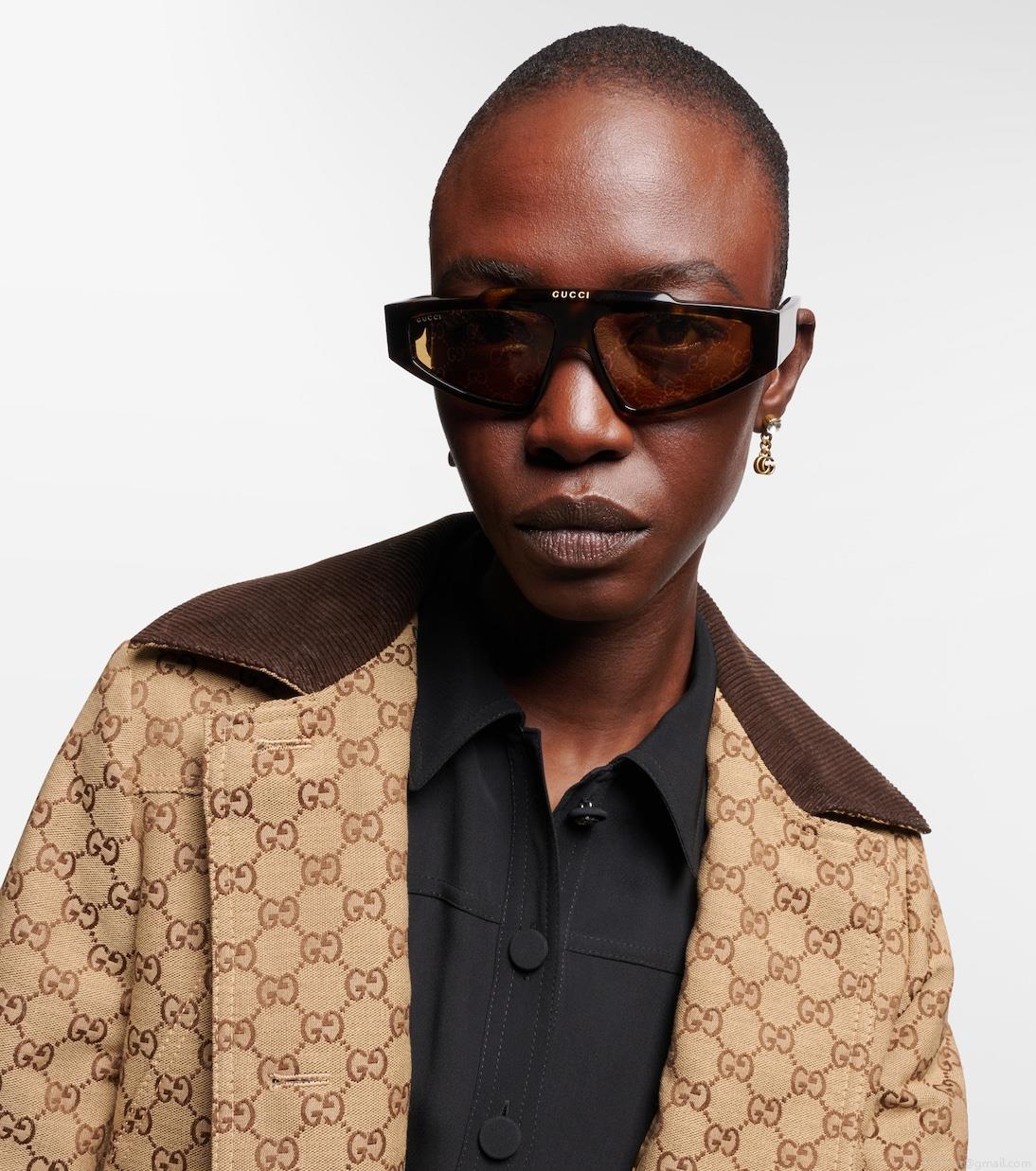 GucciGG flat-top sunglasses