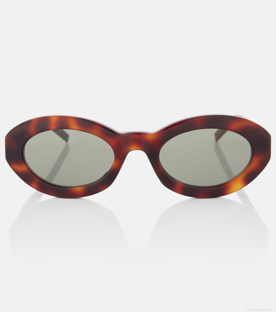 Saint LaurentSL M136 oval sunglasses