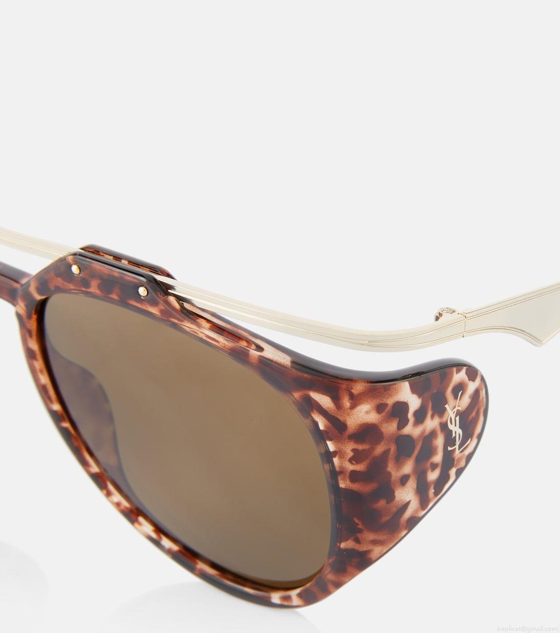 Saint LaurentSL M137 Amelia aviator sunglasses