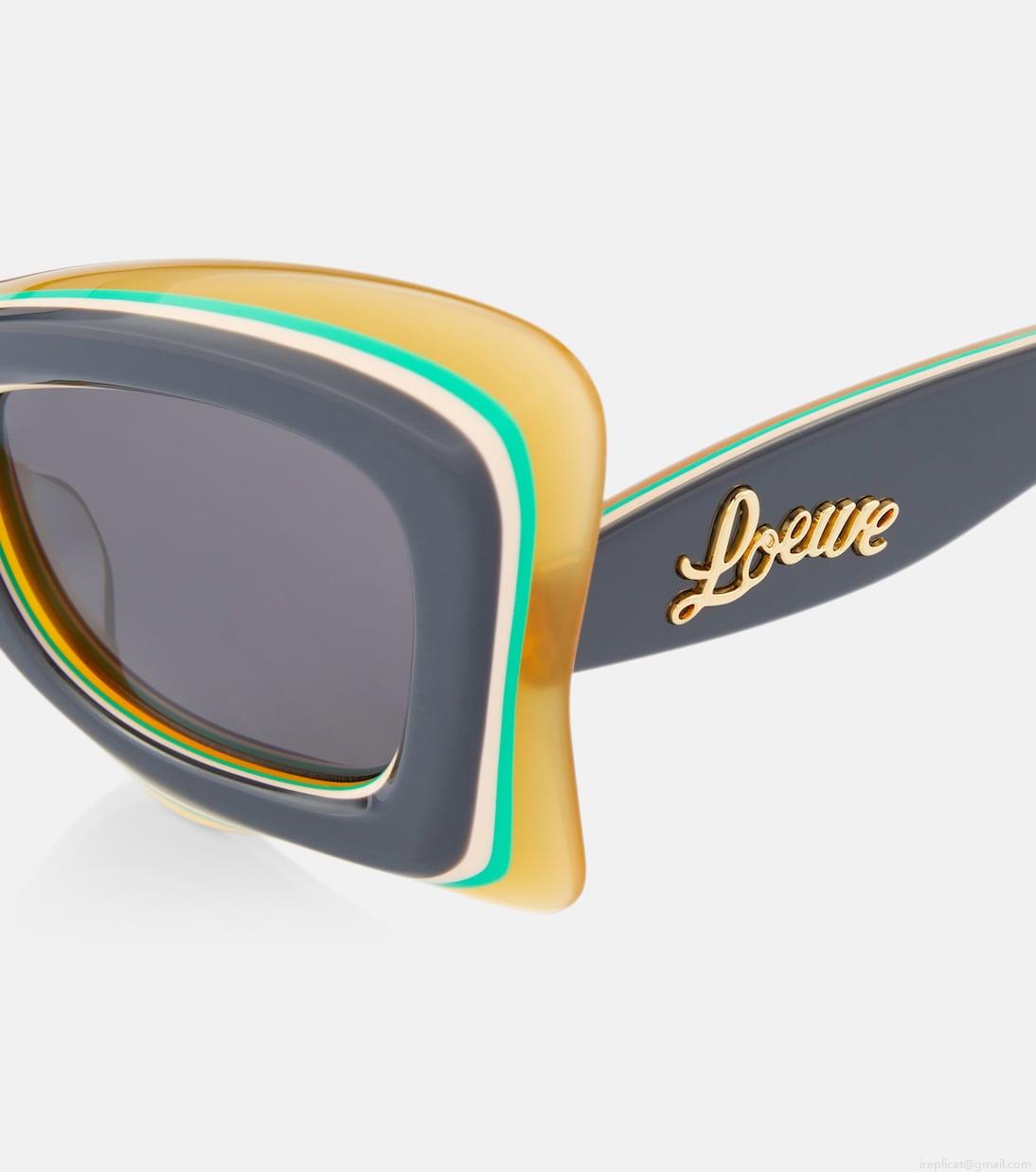 LoeweCurvy square sunglasses