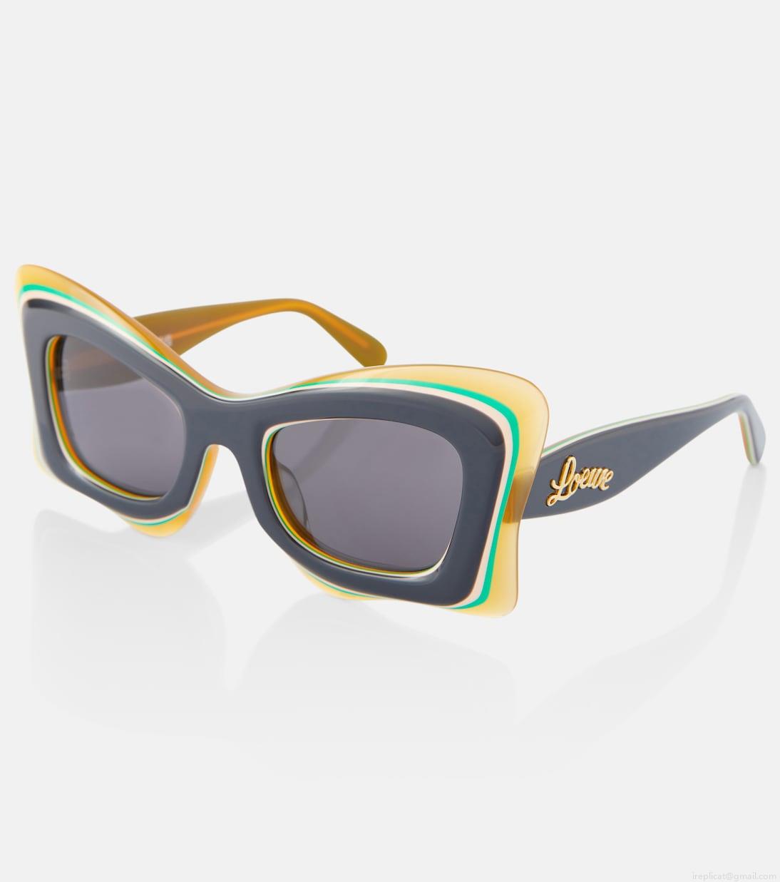 LoeweCurvy square sunglasses