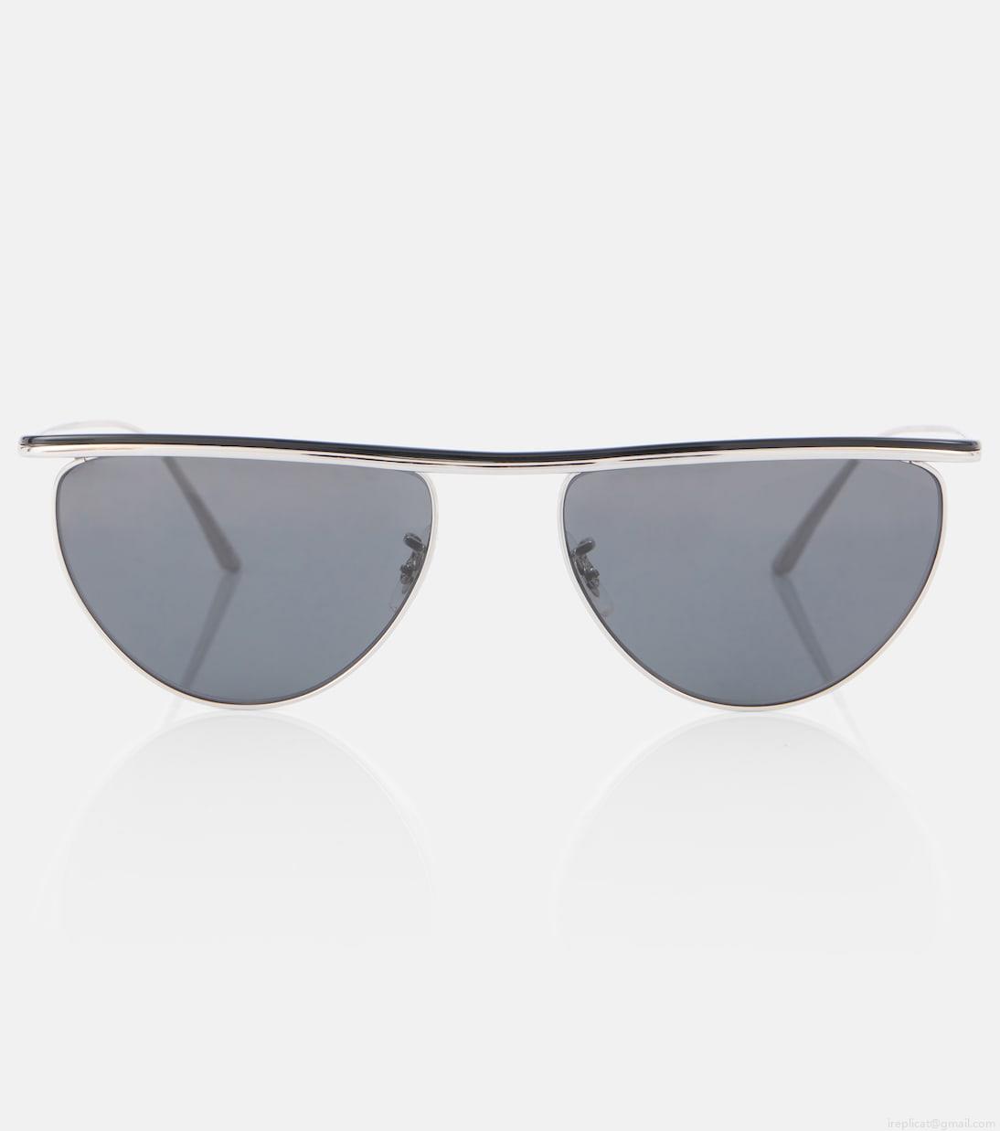 Khaitex Oliver Peoples flat-top sunglasses