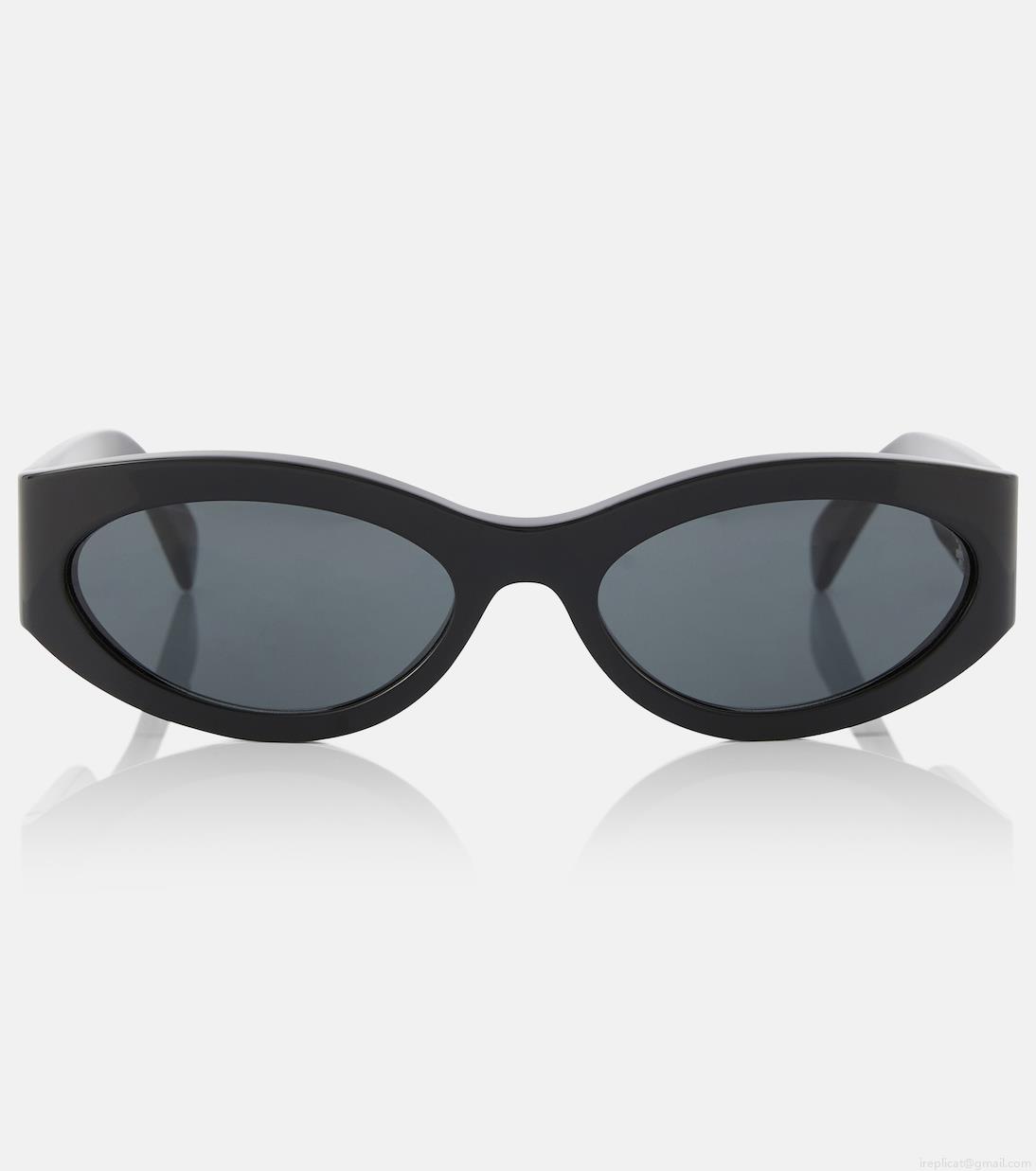 Celine EyewearMonochroms oval sunglasses