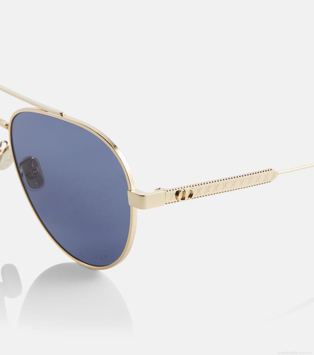 Dior EyewearDiorCannage A1U aviator sunglasses