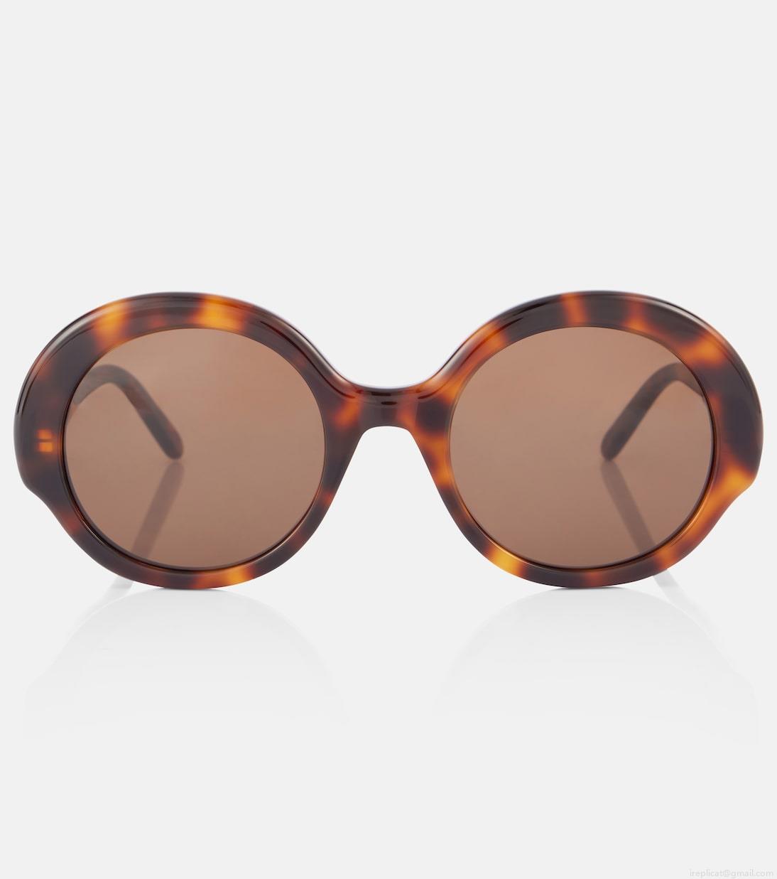 LoeweRound Slim oversized sunglasses