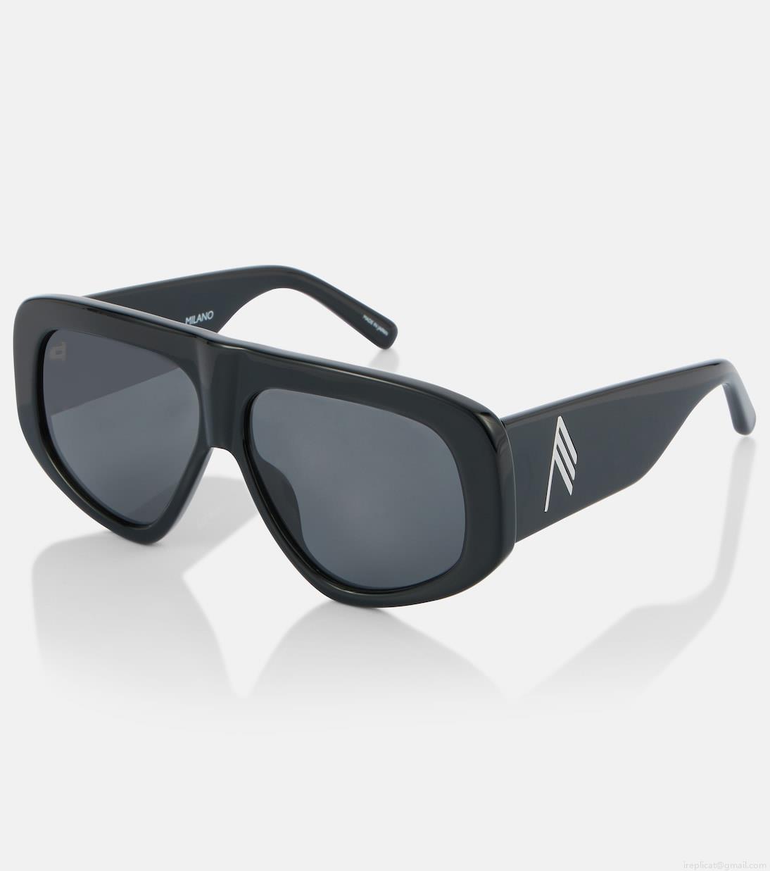 The Atticox Linda Farrow Attico57 aviator sunglasses