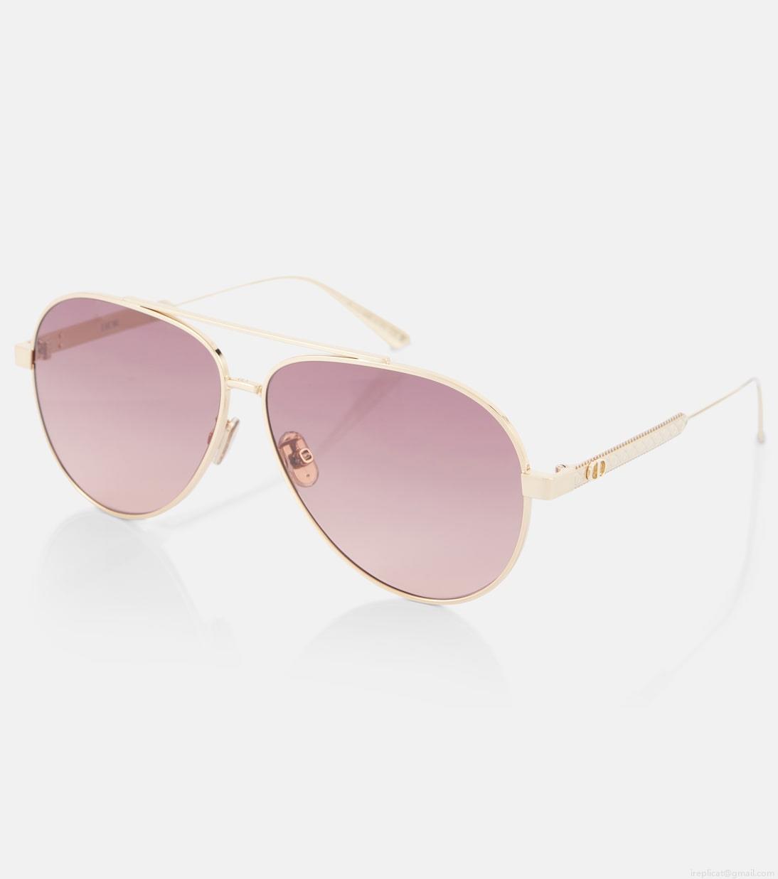 Dior EyewearDiorCannage A1U aviator sunglasses